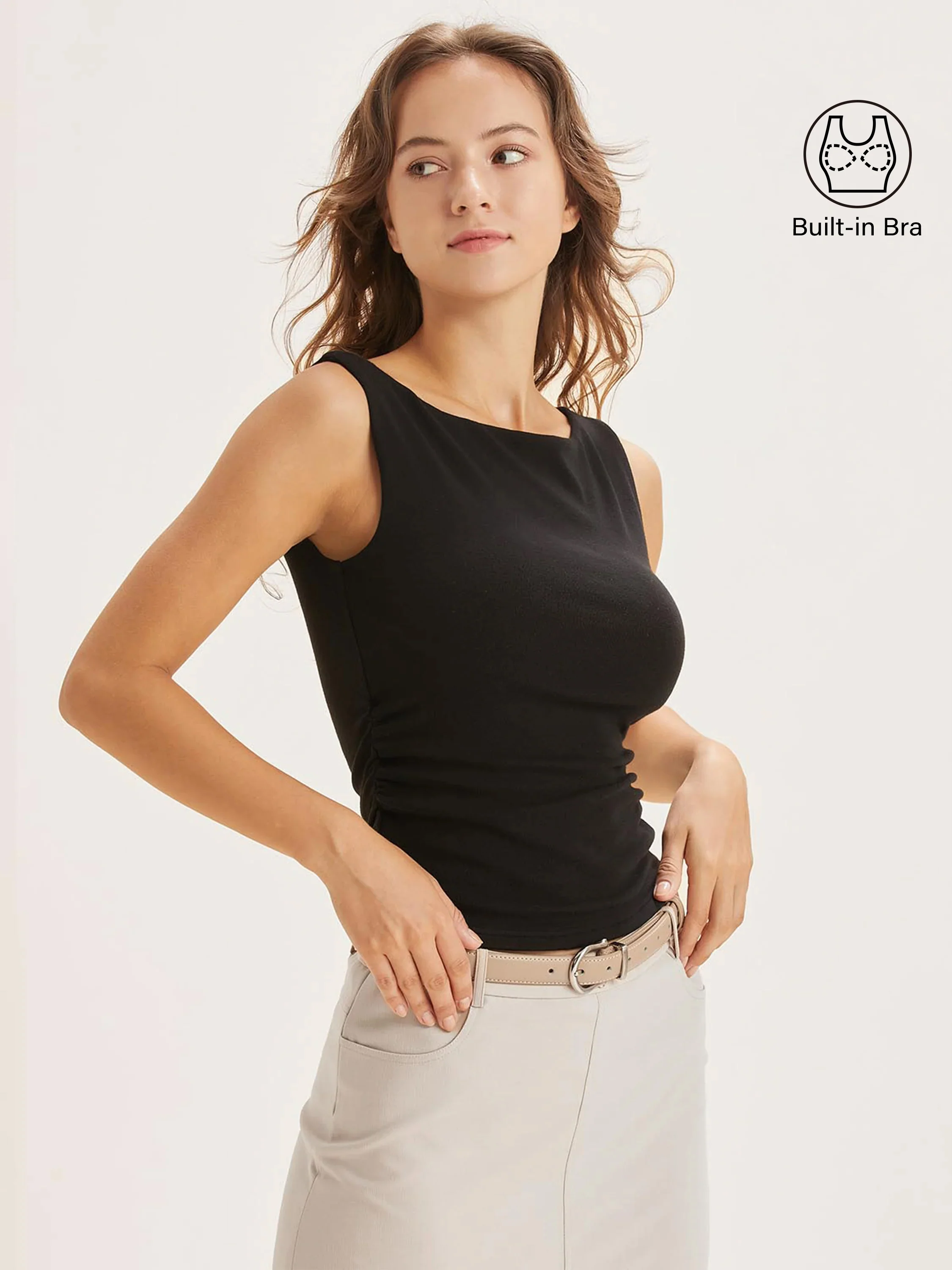 Boat Neck Bra Tank - Image 4