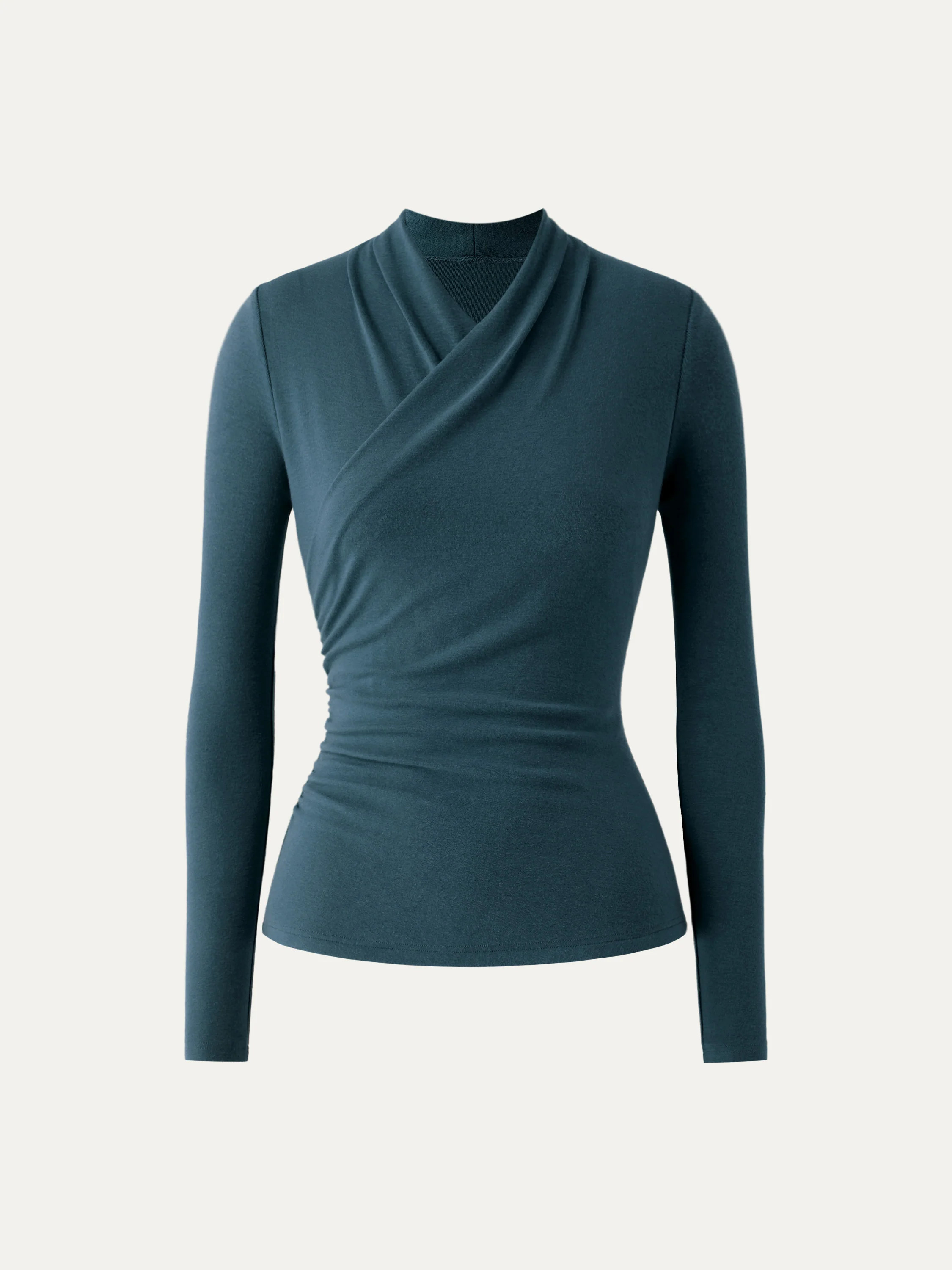 Surplice Long Sleeve Top - Image 10