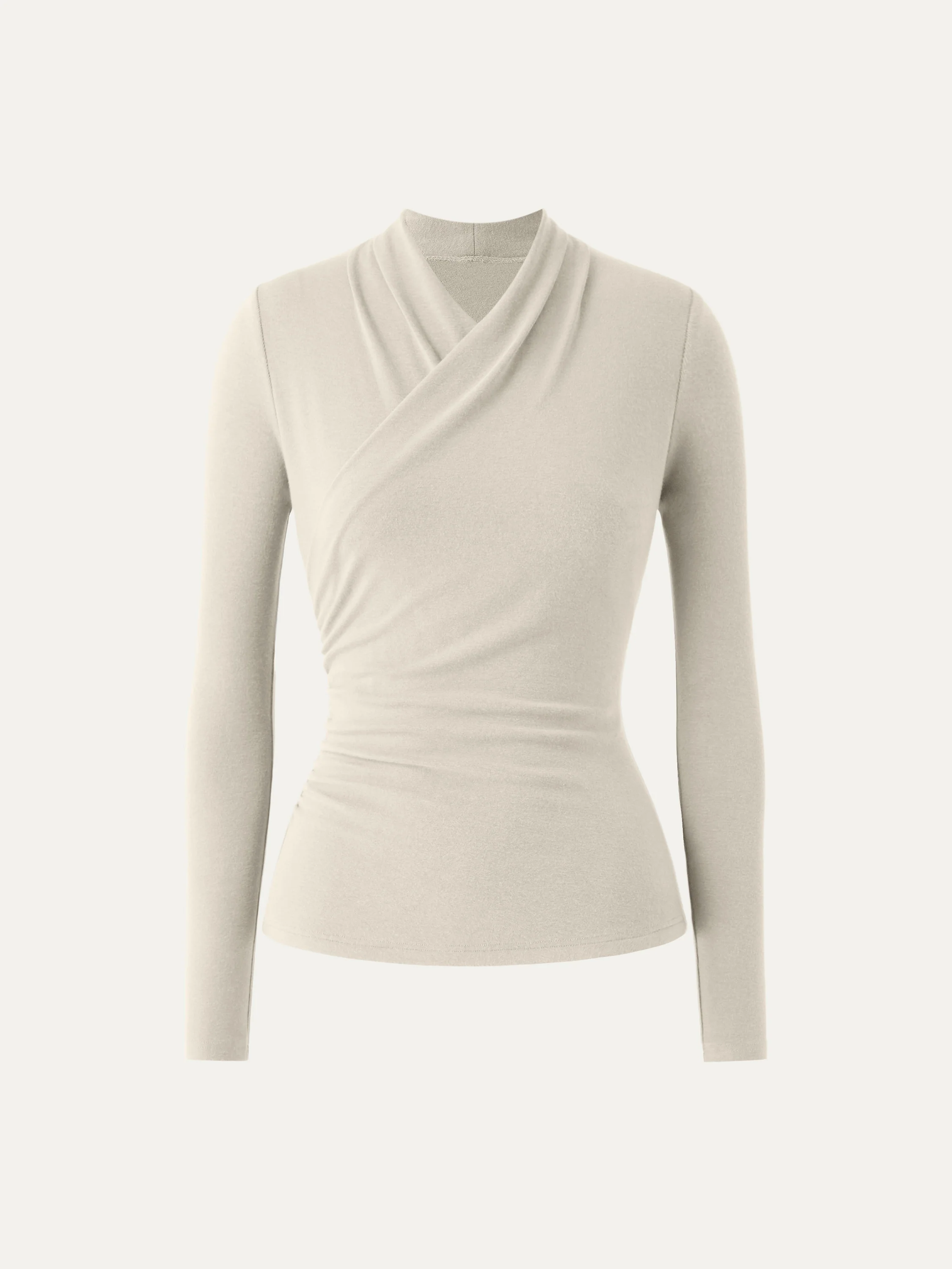Surplice Long Sleeve Top - Image 11