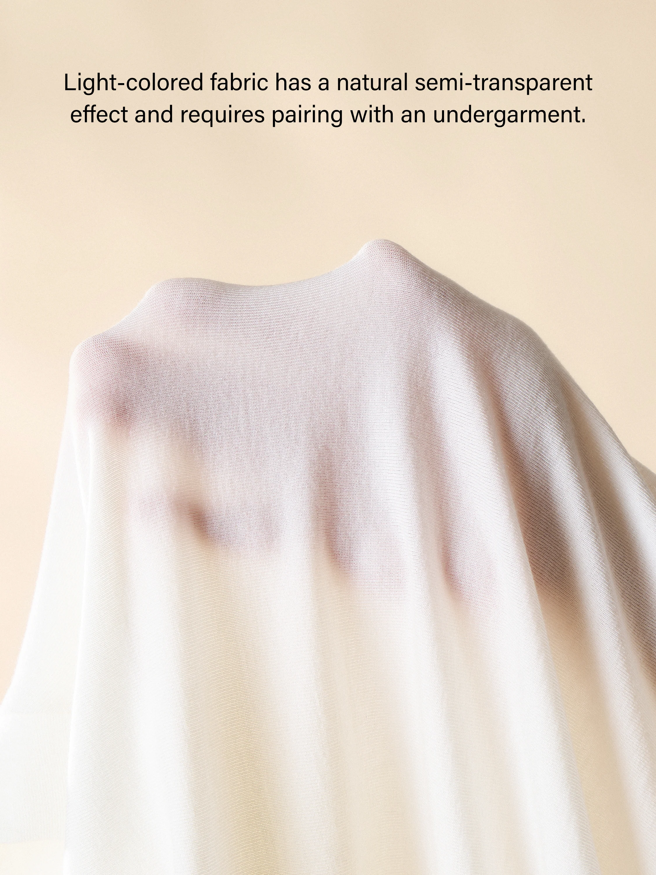 Semi-sheer Lyocell Cashmere Blend V-neck Short Sleeve Side Ruched Tee - Image 7