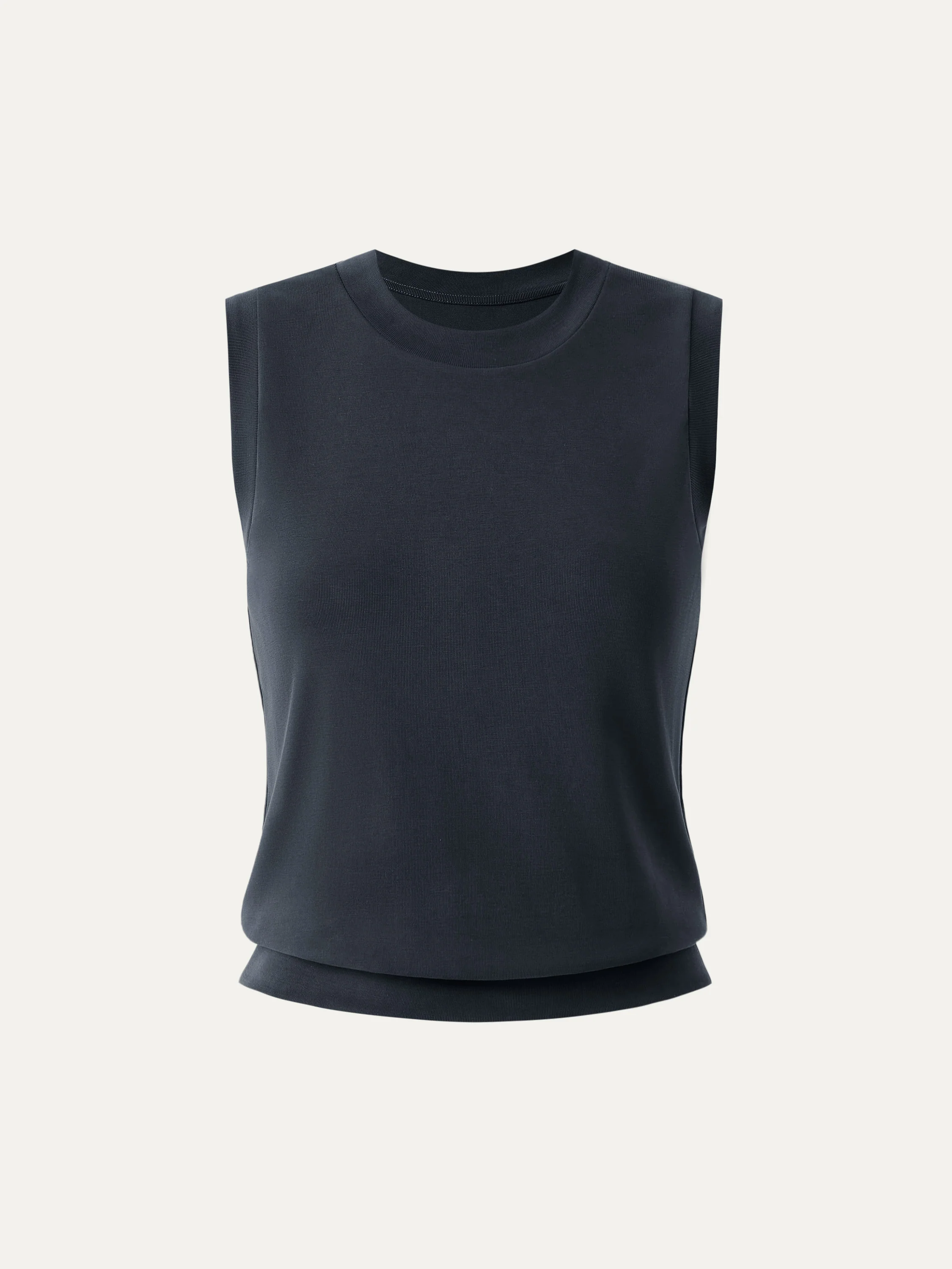 Sandwashed Crew Neck Top - Image 9