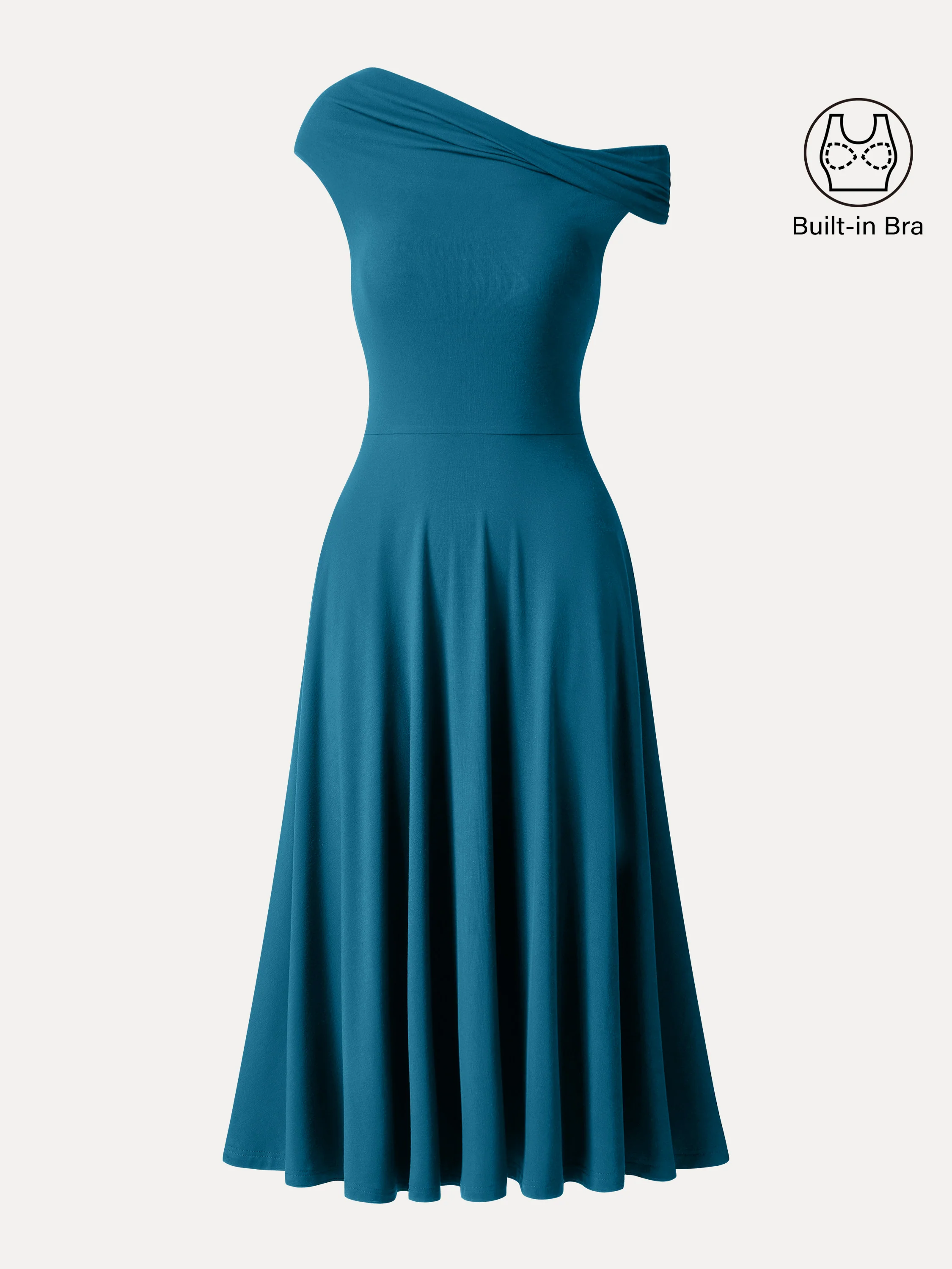 SkinKiss Multi-Wear Midi Bra Dress with Pockets - Image 12
